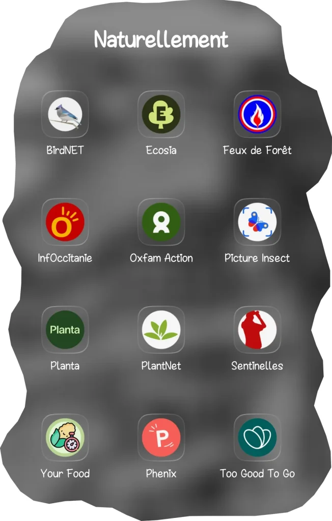 Des applis pour la nature