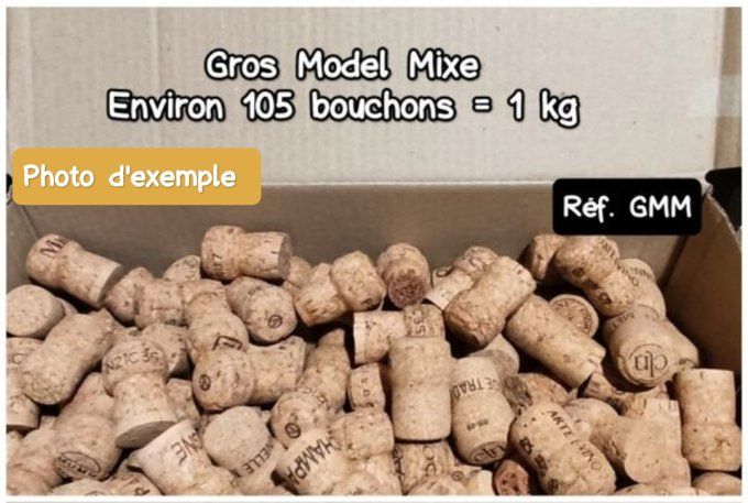 105 Bouchons Gros model Mixte